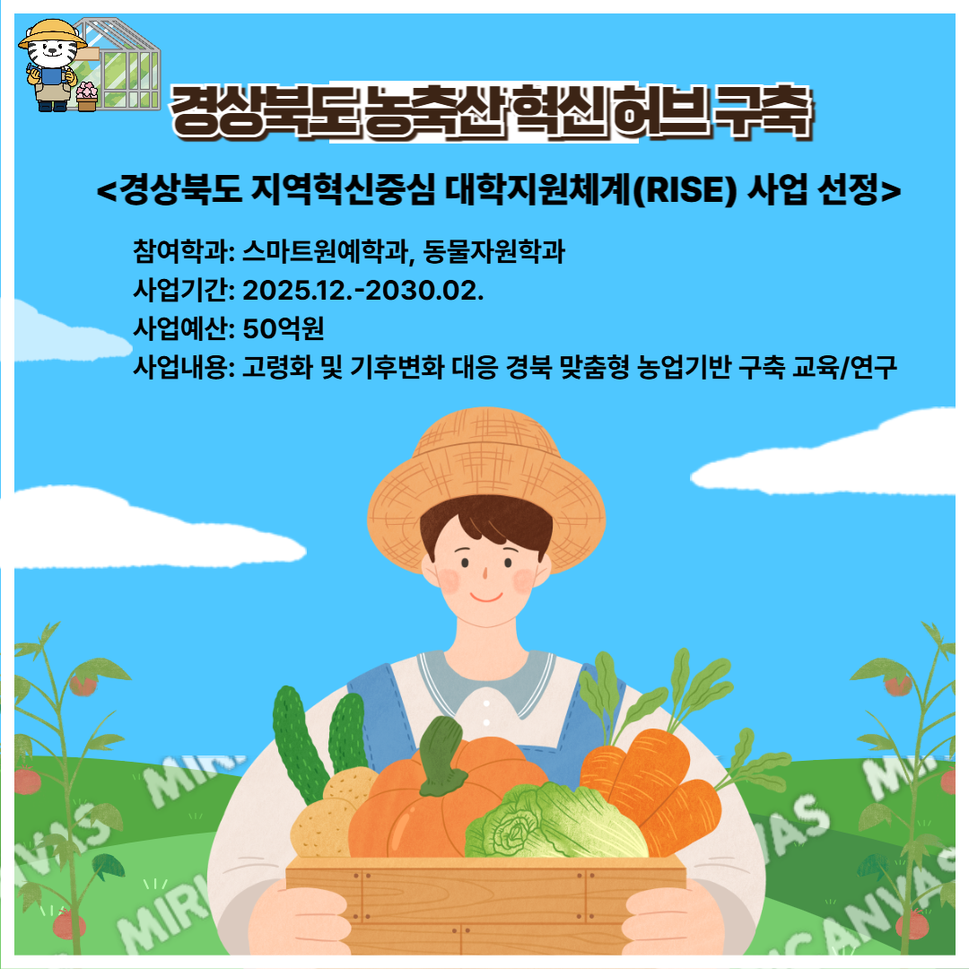 RISE추가 공모사업 선정